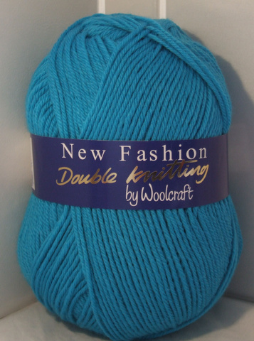 New Fashion DK Yarn 10 Pack Kingfisher 511 - Click Image to Close